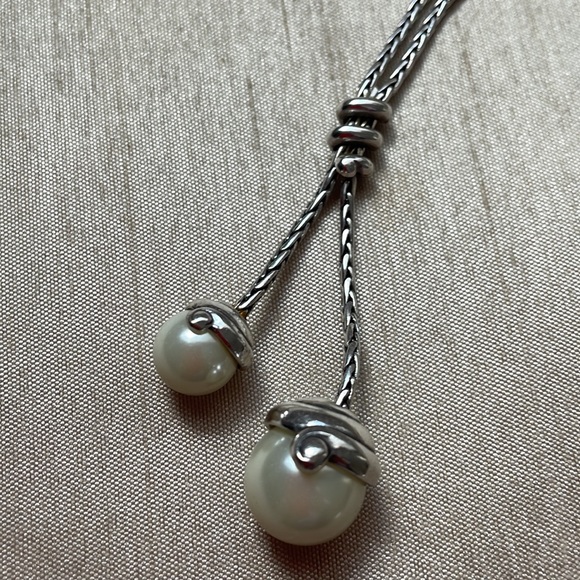 Brighton Necklace With Pearls. - Picture 7 of 14